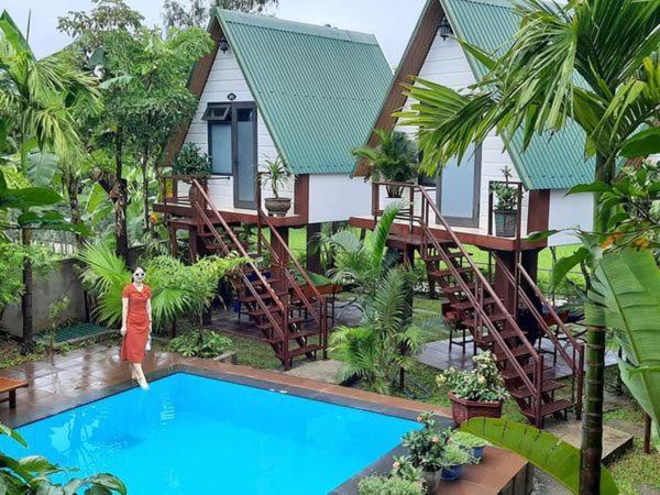 Bungalow i Phong Nha på 300 kvm, med 6 soverom, 7 bad Eksteriør bilde